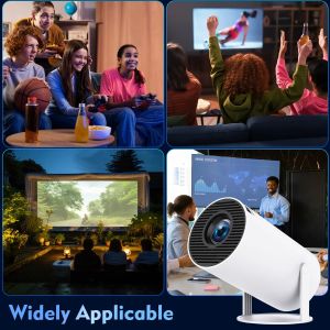MagCubic преносим мултимедиен проектор Portable Multimedia Projector HY300 Pro - 4K, Android 11, Wi-Fi, Bluetooth 5.0