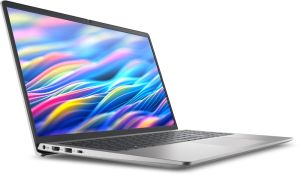 Лаптоп Dell 15 DC15250, Intel Core i7-1355U (10 cores, up to 5.00 GHz), 15.6" FHD (1920x1080) 120Hz 250 nits WVA AG, 16GB: 1x16GB, DDR4, 3200 MT/s, 1TB M.2 PCIe, Intel UHD Graphics, Wi-Fi 6, FPR, Backlit, Windows 11 Pro, Platinum Silver (Aluminum), 3Y PS