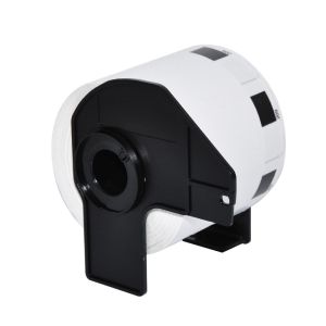 Etichete compatibile Makki Brother DK-11209 - Etichete de hârtie pentru adrese mici, 29 mmx62 mm, 800 de etichete per rolă, negru pe alb - MK-DK-11209