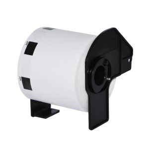 Etichete compatibile Makki Brother DK-11209 - Etichete de hârtie pentru adrese mici, 29 mmx62 mm, 800 de etichete per rolă, negru pe alb - MK-DK-11209