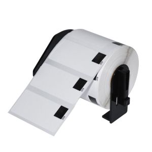 Makki Brother DK-11209 - Small Address Paper Labels, 29mmx62mm, 800 labels per roll, Black on White - MK-DK-11209