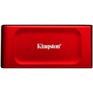 Kingston SSD 1TB XS1000 Red External USB 3.2 Gen 2 Portable Solid State Drive