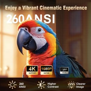 MagCubic преносим мултимедиен проектор Portable Multimedia Projector HY310 - 4K, Android 11, Wi-Fi, Bluetooth 5.4