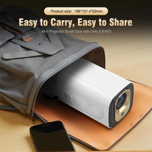 MagCubic преносим мултимедиен проектор Portable Multimedia Projector HY310 - 4K, Android 11, Wi-Fi, Bluetooth 5.4