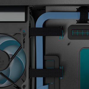 Arctic Case E-ATX - Xtender (Mirror Black) - 5 A-RGB Fans included