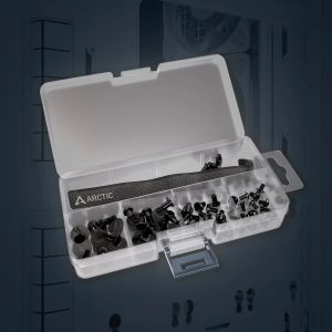 Arctic Case E-ATX - Xtender (Mirror Black) - 5 A-RGB Fans included