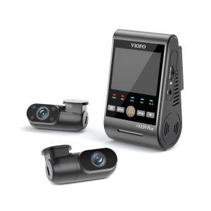 VIOFO Видеорегистратор Dash Cam A229 Plus 3 Channel - 2K, HDR, Sony STARVIS 2, GPS