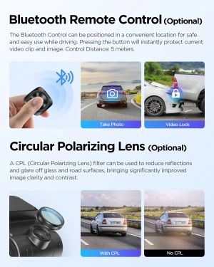 VIOFO Видеорегистратор Dash Cam A229 Plus 2 Channel - 2K, HDR, Sony STARVIS 2, GPS