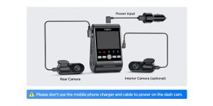 VIOFO Видеорегистратор Dash Cam A229 Plus 2 Channel - 2K, HDR, Sony STARVIS 2, GPS