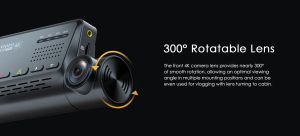 VIOFO Видеорегистратор Dash Cam A139 PRO 3 Channel - 4K UHD, Sony STARVIS 2, GPS