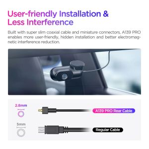 VIOFO Видеорегистратор Dash Cam A139 PRO 2 Channel - 4K UHD, Sony STARVIS 2, GPS