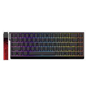 Madlions Professional Gaming Mechanical Keyboard MAD 68 PRO - Black, 8K, Sealed Silver Magnetic [Linear]