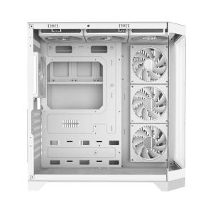 Gamemax кутия Case ATX - HYPE-A White - 4 x 120 mm Addressable RGB fans