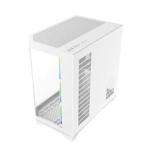 Gamemax кутия Case ATX - HYPE-A White - 4 x 120 mm Addressable RGB fans