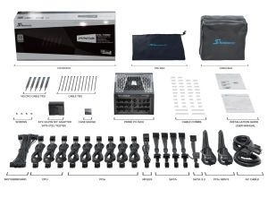 Seasonic PSU ATX3.1 1600W Titanium PCIe Gen 5.1 - PRIME TX-1600 - SSR-1600TR2-ATX3.1