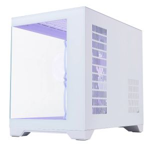 1stPlayer Case mATX - MV6-TP White - 3 fans included