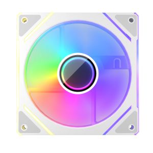 1stPlayer Fan 120mm FC7R-WH - Infinity Mirror ARGB, REVERSE - White