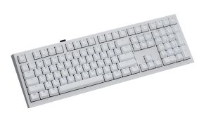 Ducky Professional Gaming Mechanical Keyboard One X Wireless White - Ducky AI Switches [Linear]