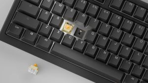 Ducky Professional Gaming Mechanical Keyboard One X Wireless Black - Ducky AI Switches [Linear]