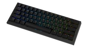 Ducky Professional Gaming Mechanical Keyboard One X Mini Wireless Black - Ducky AI Switches [Linear]