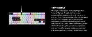 Pulsar Professional Gaming Mechanical Keyboard PCMK 2 HE TKL ANSI White - 8K, Gateron Magnetic Switches [Linear], RGB