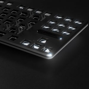 Pulsar Professional Gaming Mechanical Keyboard PCMK 2 HE TKL ANSI White - 8K, Gateron Magnetic Switches [Linear], RGB