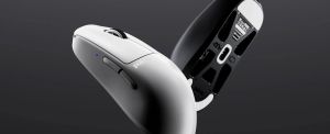 Pulsar професионална геймърска мишка Wireless Gaming Mouse X2 v3 Size1 White - 1K (8K compatible)