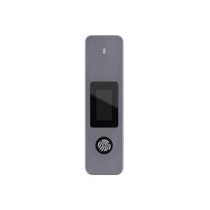 VCom Storage - Case - M.2 NVMe/SATA M/B key - USB-C/A Gen.2 10Gbps, Fingerprint Encryption - CU855SN-F