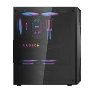 Darkflash кутия Case ATX - DK352 Black - 4 fans included