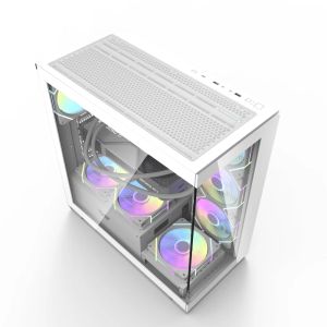 Darkflash кутия Case ATX - DS900 White - USB-C