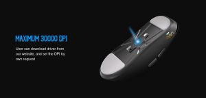 Lamzu професионална геймърска мишка INCA 8K - Wireless Gaming Mouse - White