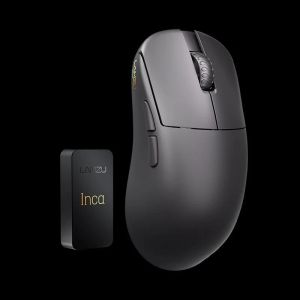 Lamzu професионална геймърска мишка INCA 8K - Wireless Gaming Mouse - Black