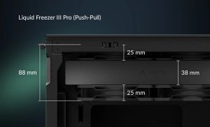 Arctic Liquid Freezer III Pro 360 A-RGB Black
