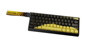 Madlions професионална геймърска механична клавиатура Professional Gaming Mechanical Keyboard MAD 60 HE Contour Flagship - 8K, Magnetic Amber Pro [Linear]