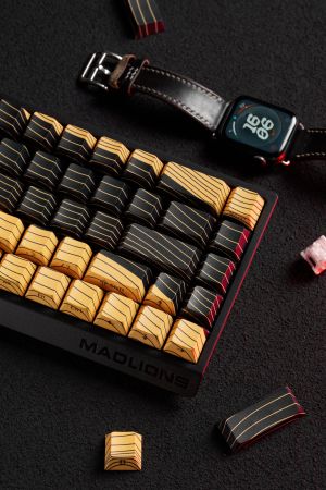 Madlions професионална геймърска механична клавиатура Professional Gaming Mechanical Keyboard MAD 60 HE Contour Flagship - 8K, Magnetic Amber Pro [Linear]