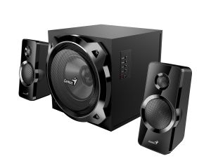 Genius Speakers 2.1 - SW-2.1 1850BT - 50W RMS, Bluetooth, Black
