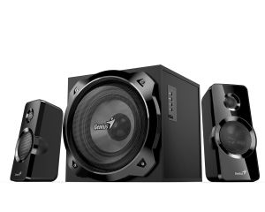 Genius Speakers 2.1 - SW-2.1 1850BT - 50W RMS, Bluetooth, Black