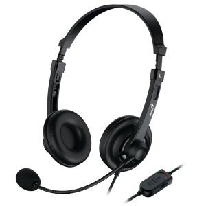 Genius Headset HS-230U - USB, Mic, Black