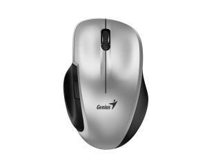 Genius Mouse Wireless Silent - Ergo 8200S Silver - Silent, 2.4GHz, USB-C receiver