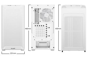 be quiet! Case ATX - Pure Base 501 LX White