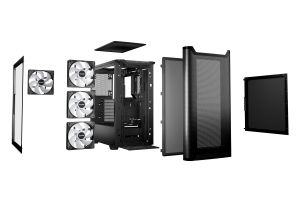 be quiet! Case ATX - Pure Base 501 DX Black
