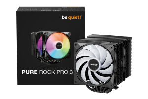 be quiet! CPU Cooler - Pure Rock Pro 3 LX Black - Dual-Tower