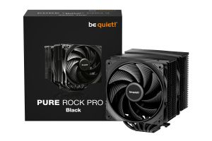 be quiet! CPU Cooler - Pure Rock Pro 3 Black - Dual-Tower