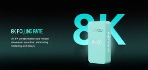 Lamzu професионална геймърска мишка MAYA X 8K - Wireless Gaming Mouse - Aimlabs Edition