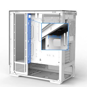 Zalman Case ATX - P40 Prism White