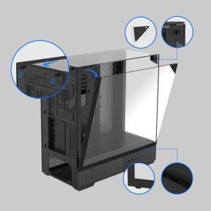 Zalman кутия Case ATX - P40 Prism Black