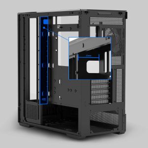Zalman кутия Case ATX - P40 Prism Black