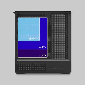 Zalman кутия Case ATX - P40 Prism Black