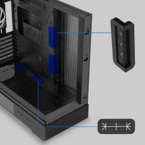Zalman кутия Case ATX - P40 Prism Black