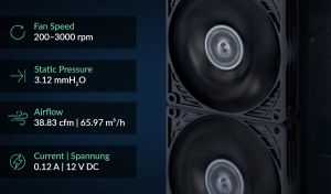 Arctic вентилатор Fan 92mm P9 PWM PST (Black) - 200-3000rpm